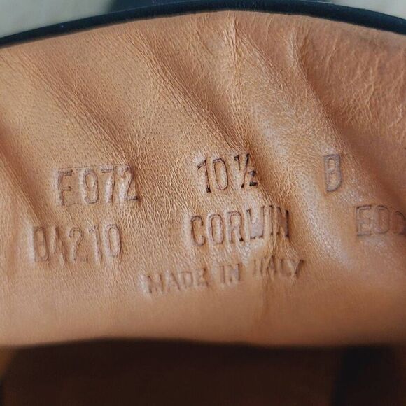Coach Corwin Black Leather Oxfords Size 10.5 main image 8